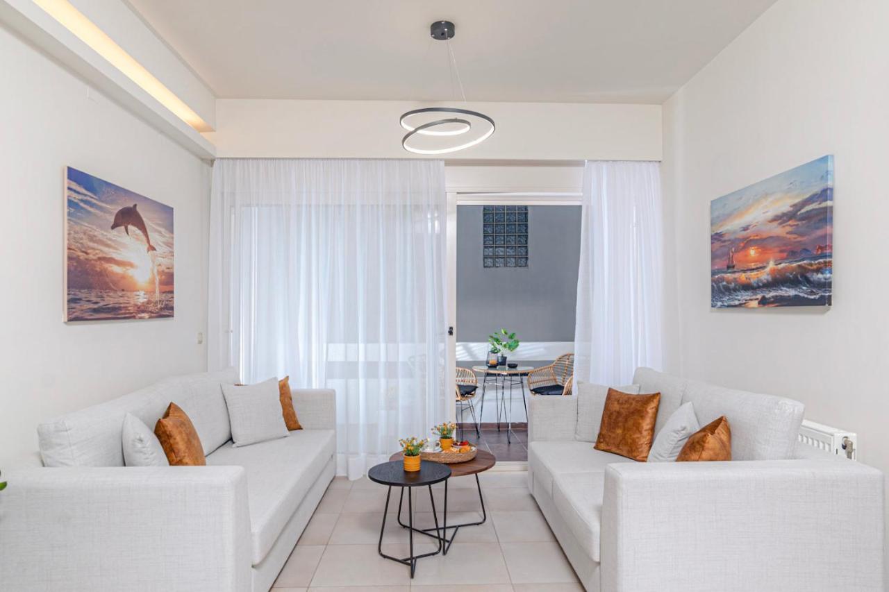 Luxury Town Center Suite, Β1 伊拉克利翁 外观 照片